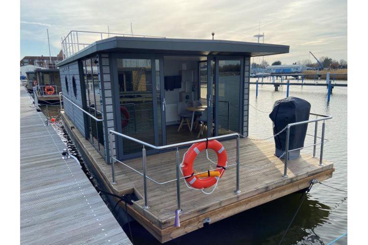 Hausboot Fjord Vela Mit Biosauna In Барт Экстерьер фото