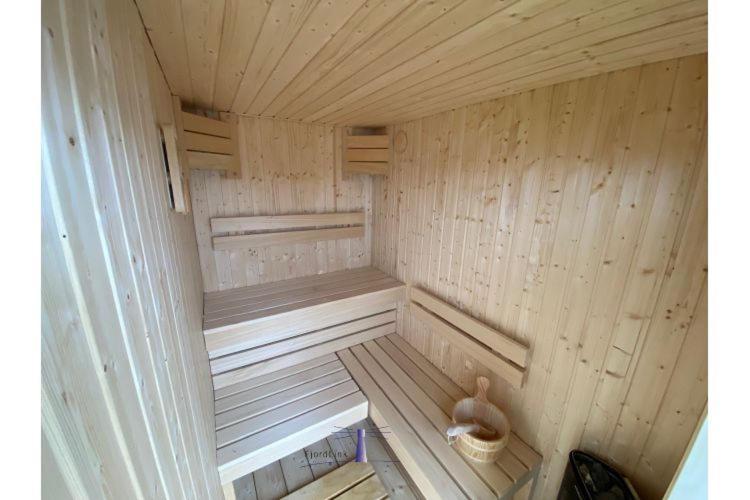Hausboot Fjord Vela Mit Biosauna In Барт Экстерьер фото