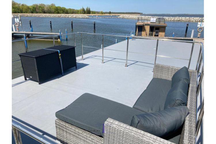 Hausboot Fjord Vela Mit Biosauna In Барт Экстерьер фото